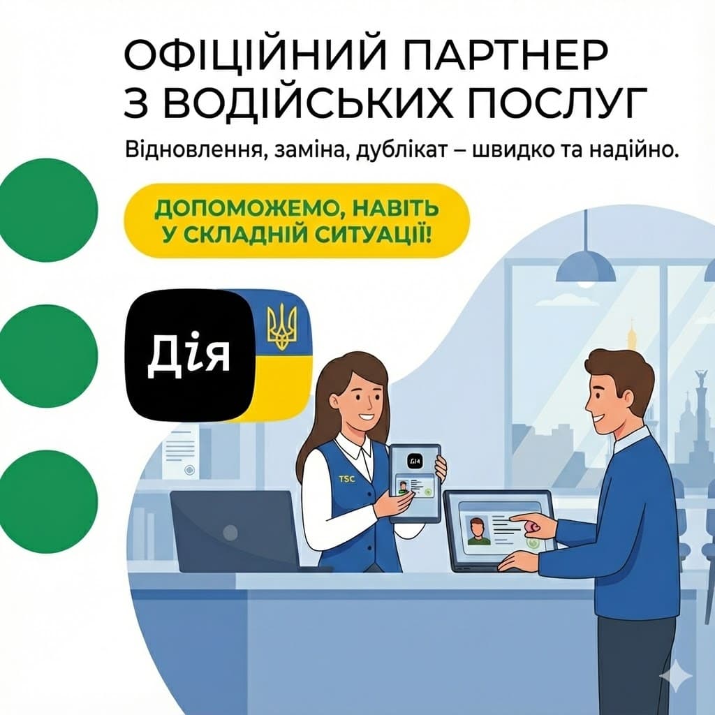 Водійське посвідчення України - офіційний документ водія